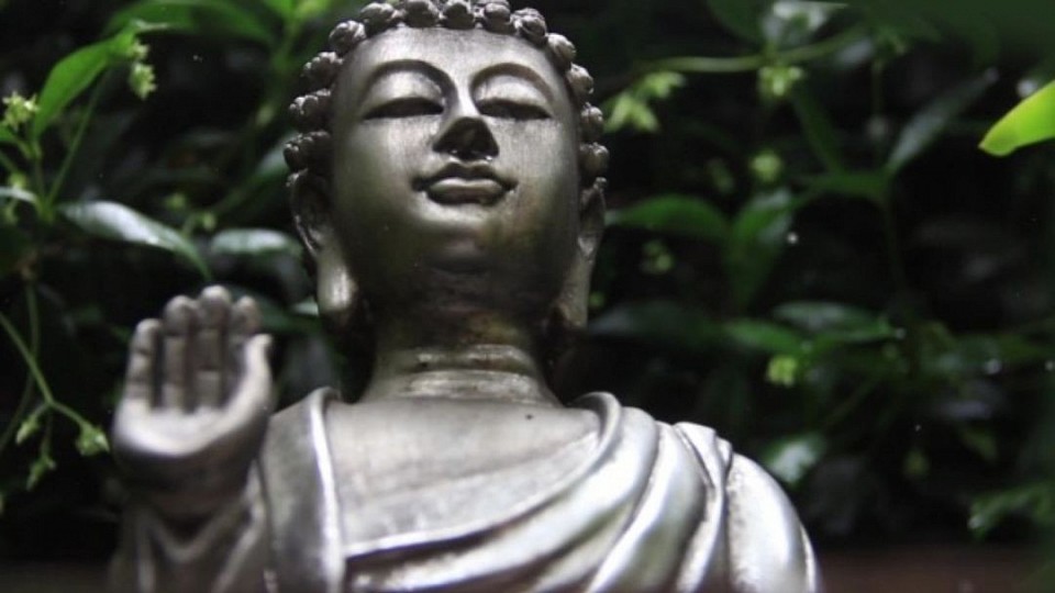 Lord Buddha In Meditation Pose.